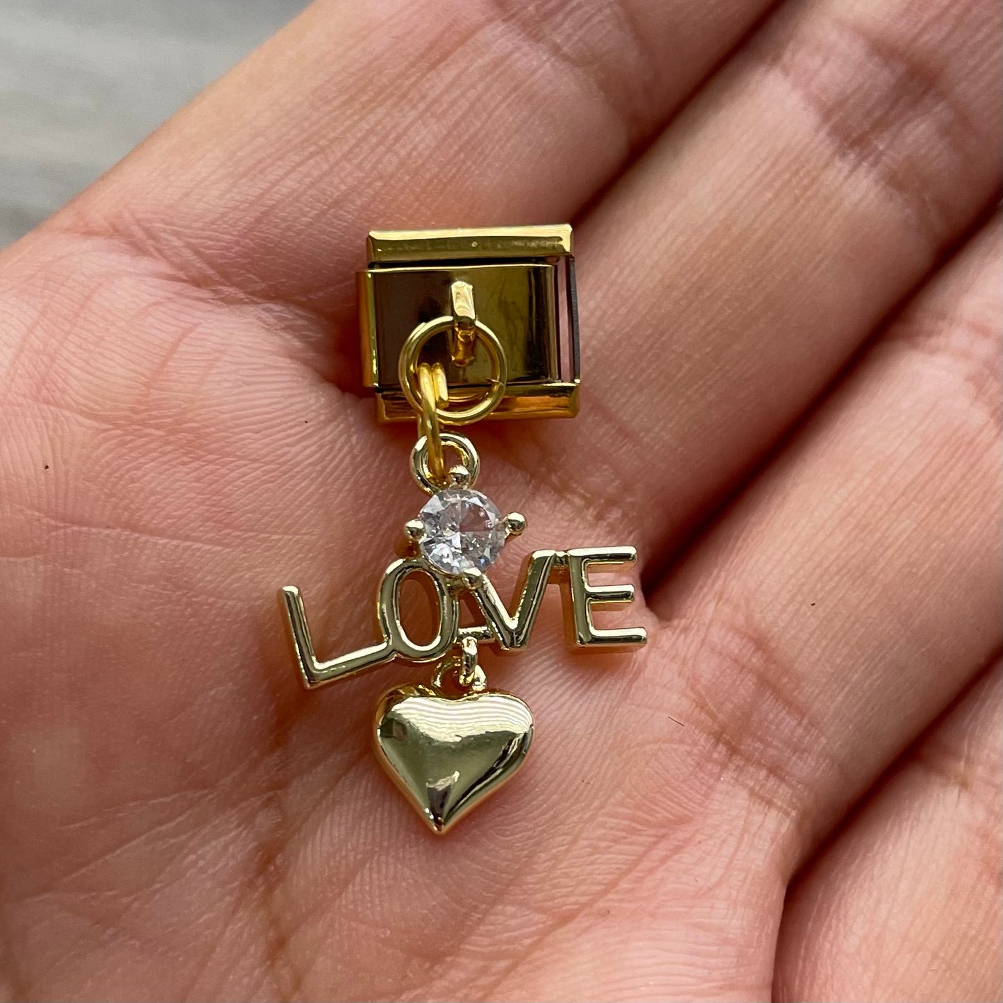 CHARM LOVE Colgante con Zirconia