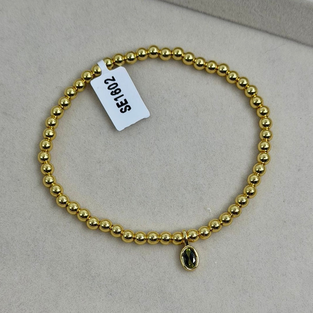 Pulsera Mes Óvalo Colgante