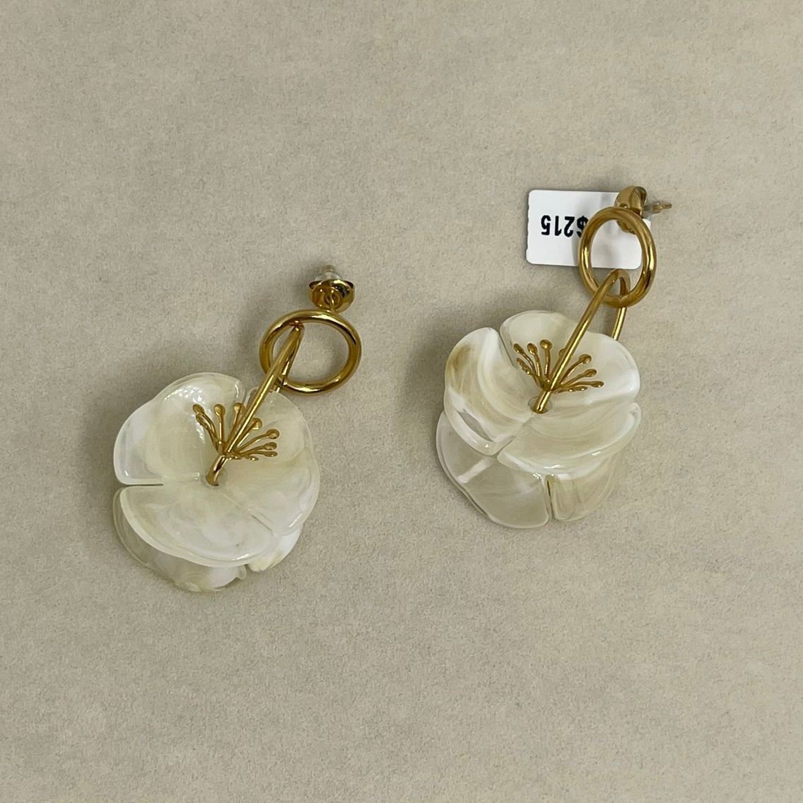 Aretes Flor