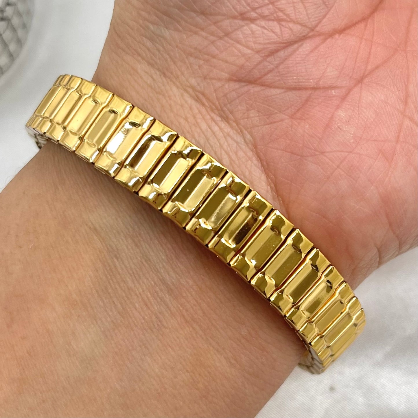 Pulsera italiana tipo rolex.