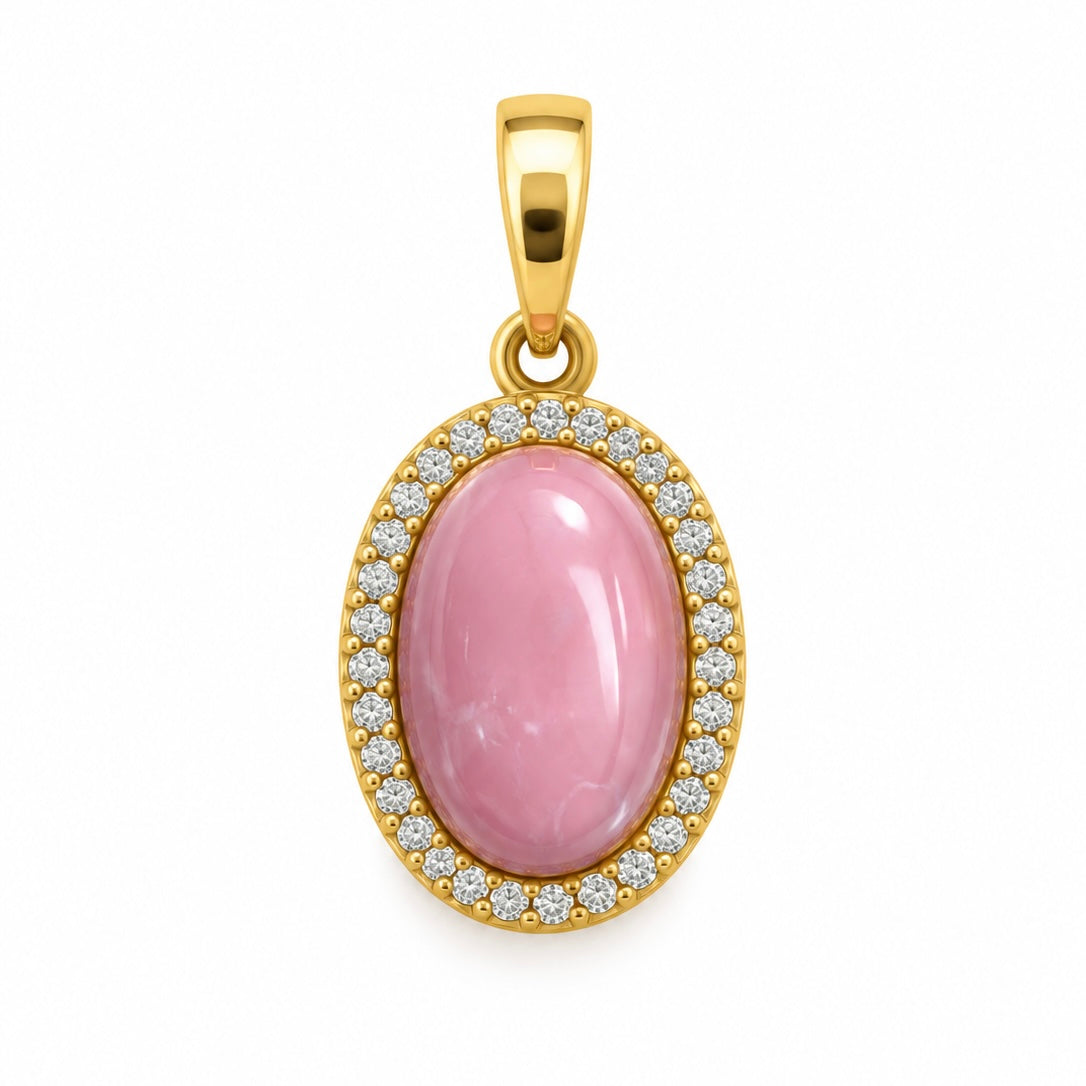 Dije P Natural con Zirconias