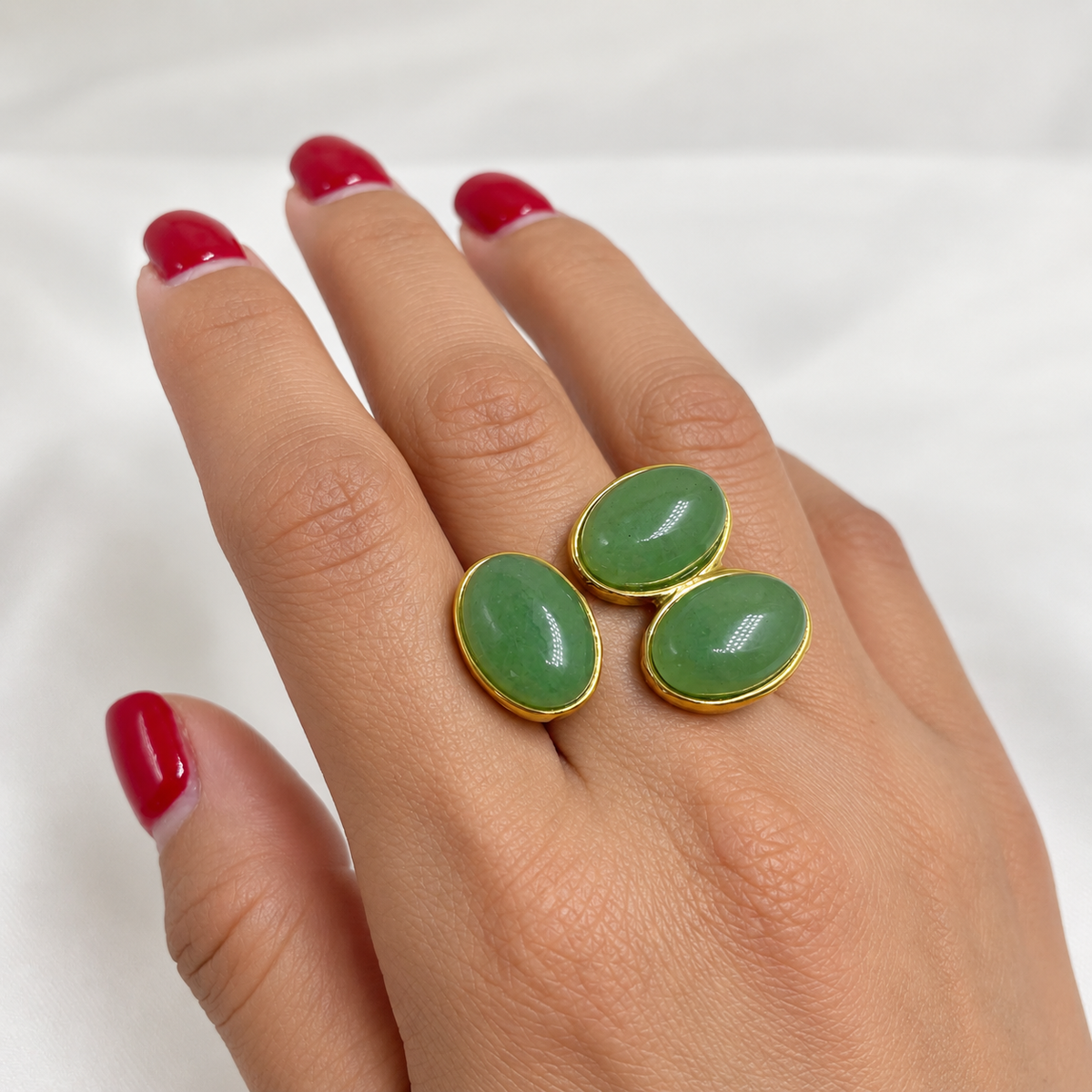 Anillo 3 piedras
