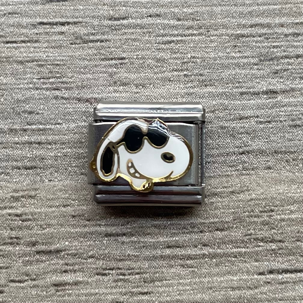 CHARM Snoppy con Lentes