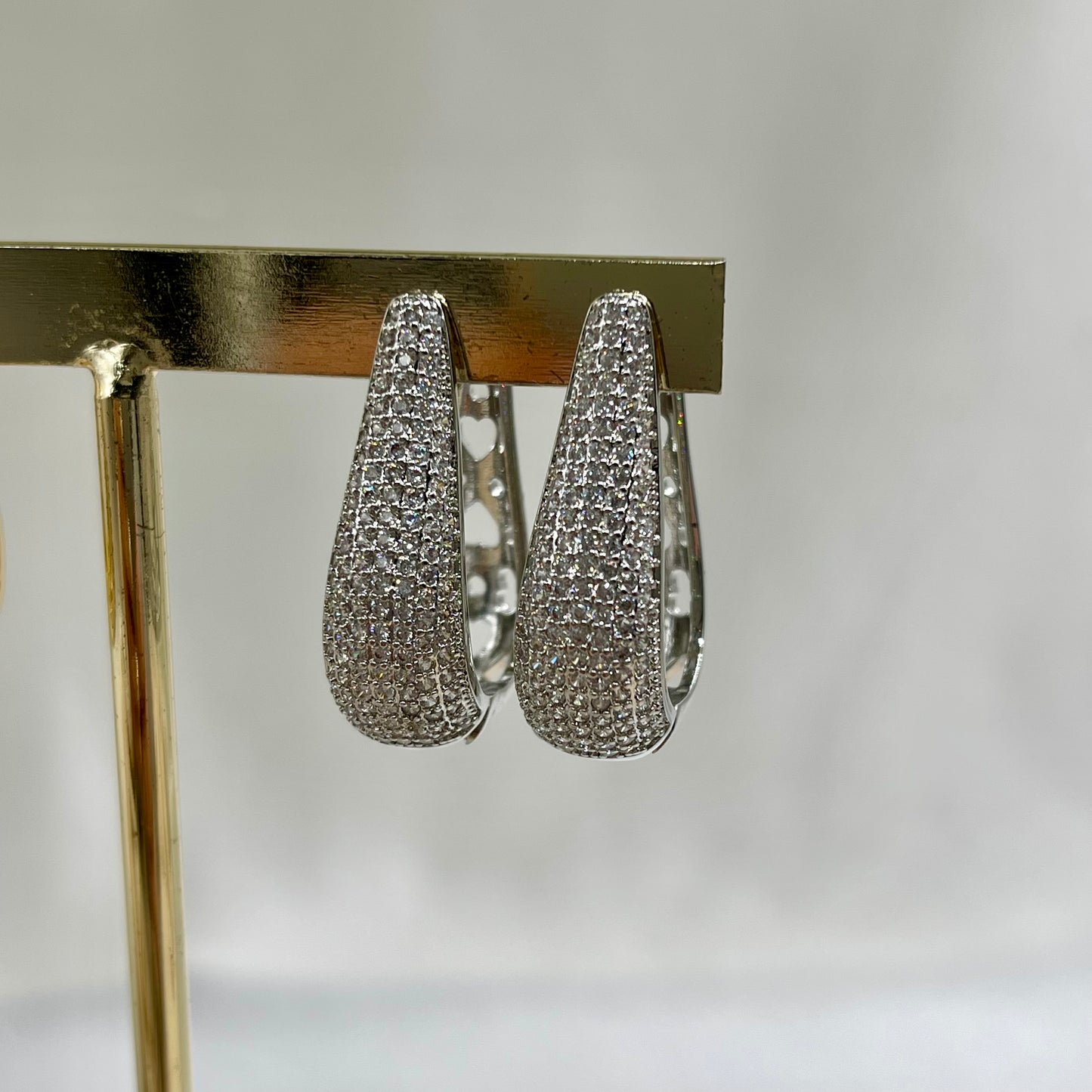 Arracadas Corazones/Circonias