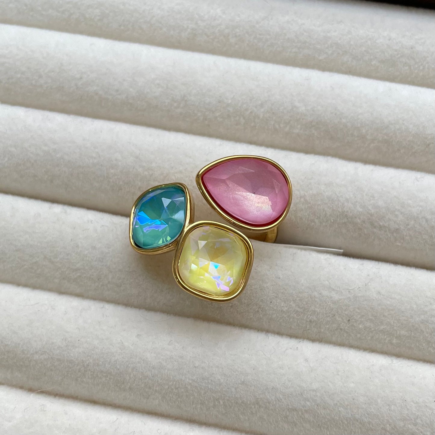 Anillo 3 Piedras