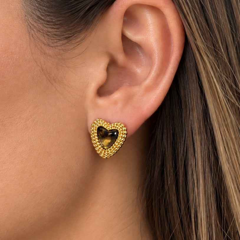 Aretes Corazón