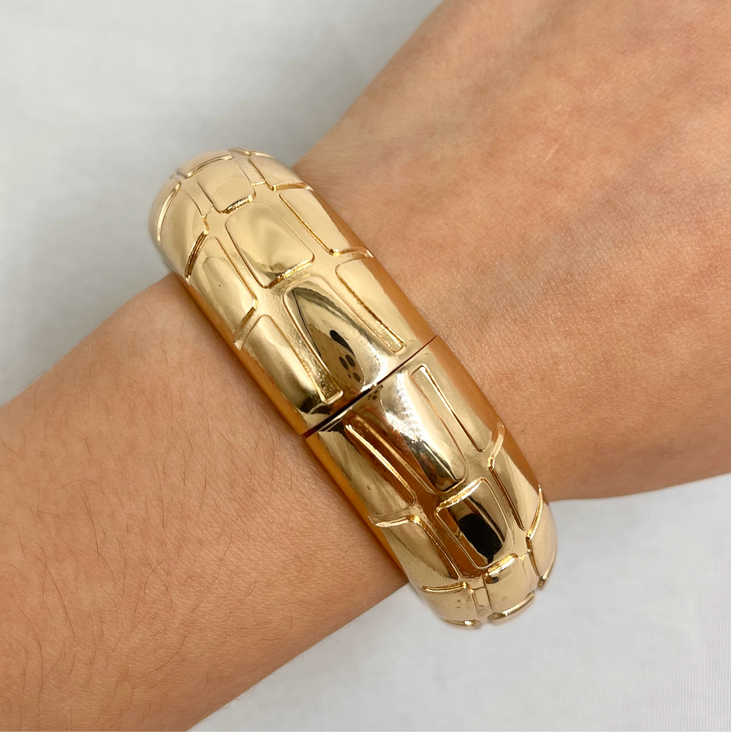 Brazalete XL cuadros