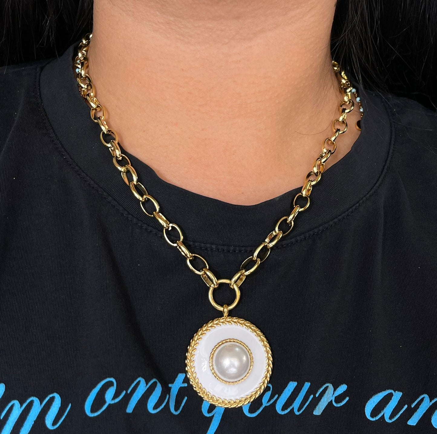 Collar Redondo Perla