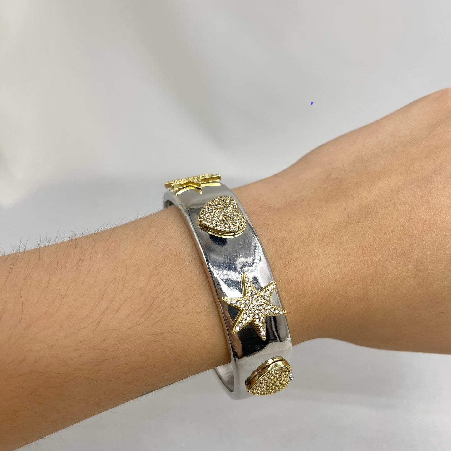 Brazalete corazón /estrellas