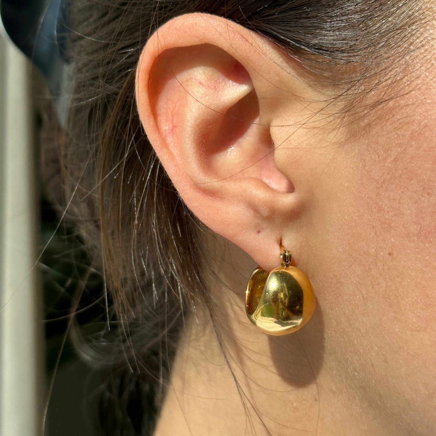 Aretes acero morral