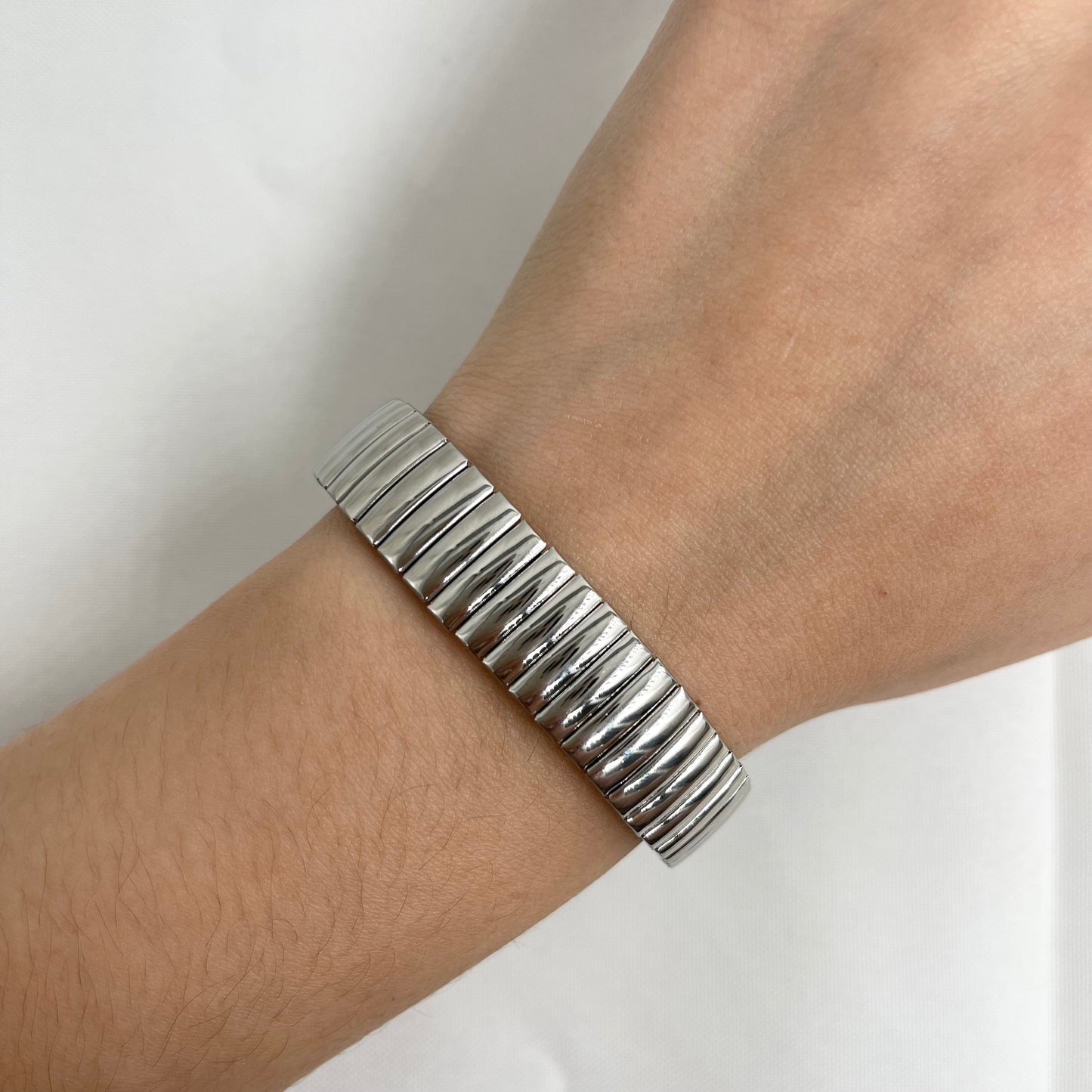 Pulsera it. plata plain