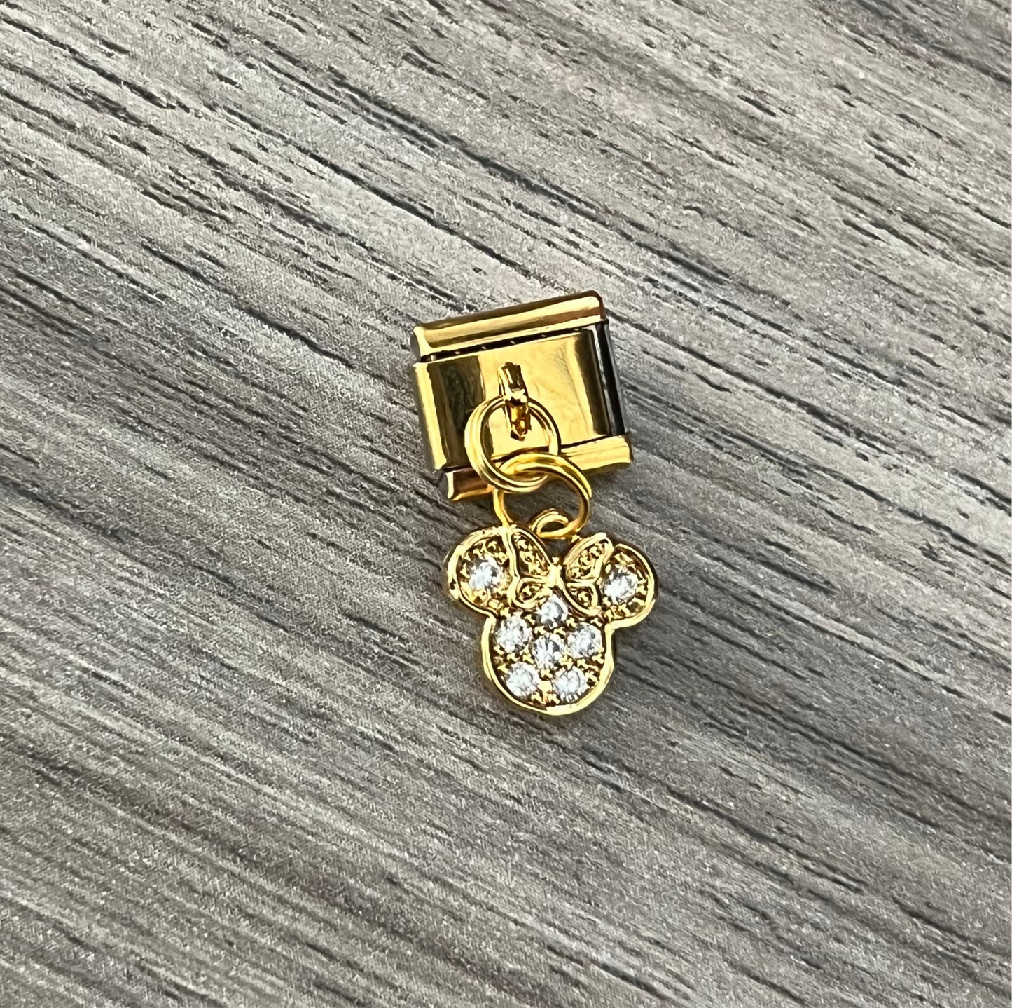 CHARM Minnie Zirconia Colgante