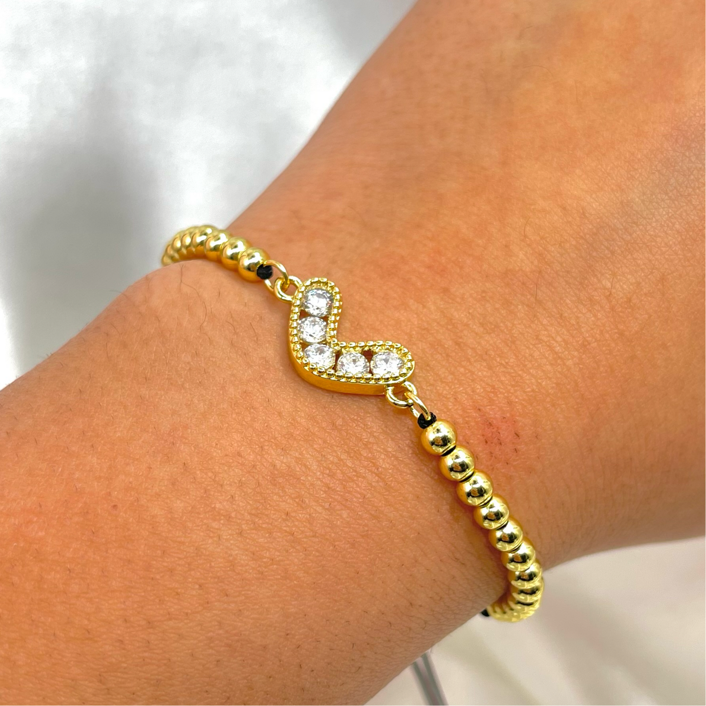 Pulsera Heart Love ajustable