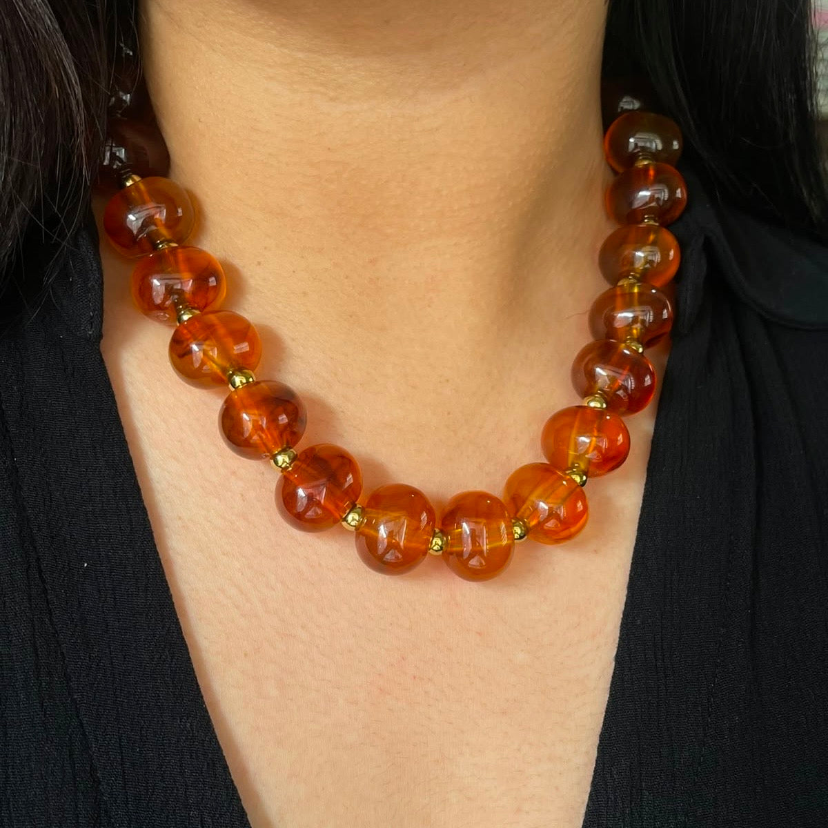 Collar Canica Ovalada