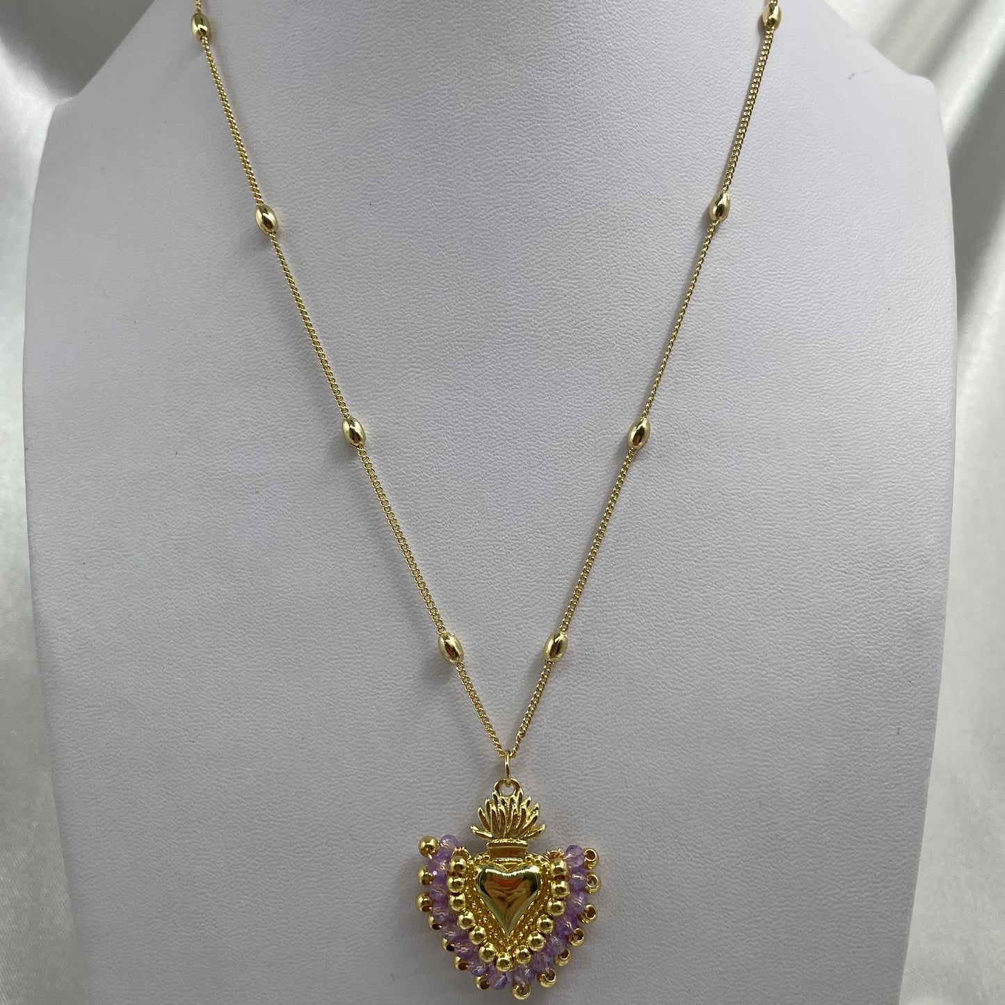 Collar corazón