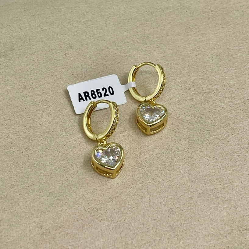 Aretes Corazón