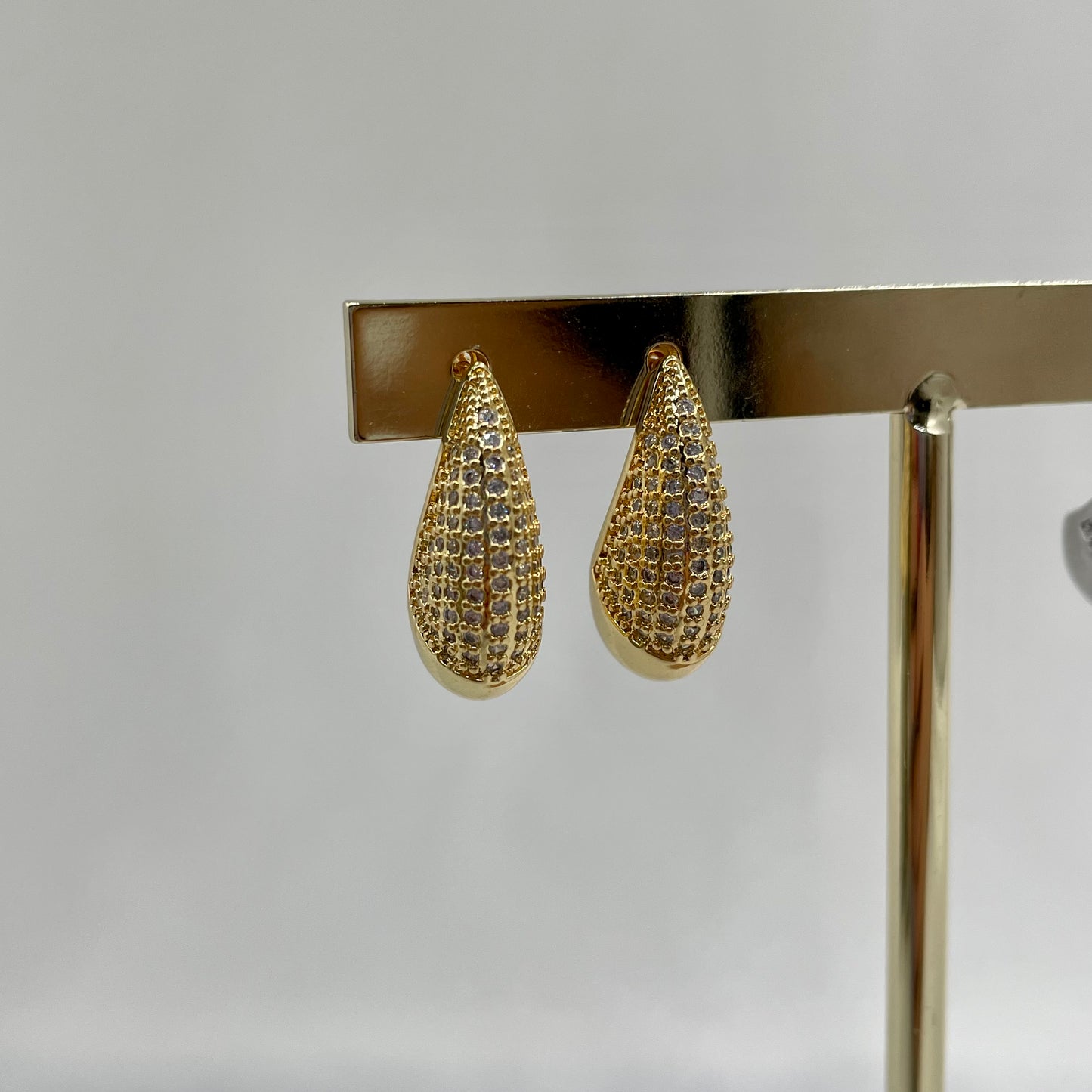 Aretes Bottega Circonias chico