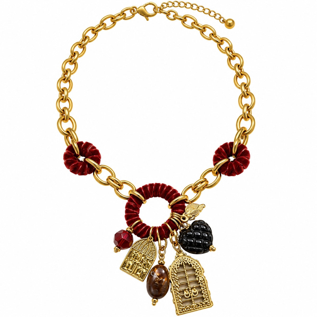 Collar dos jaulas