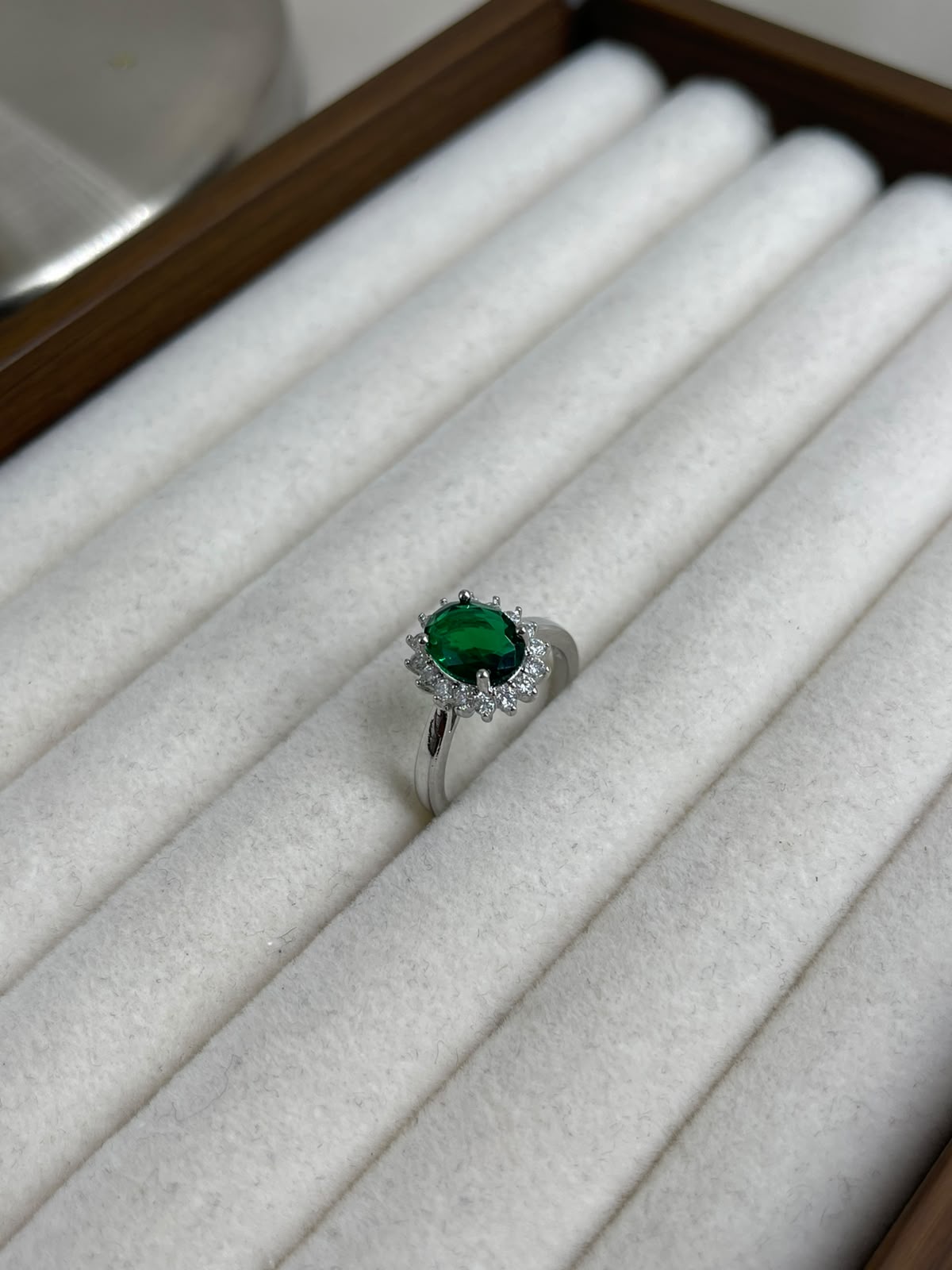 Anillo Lady di verde