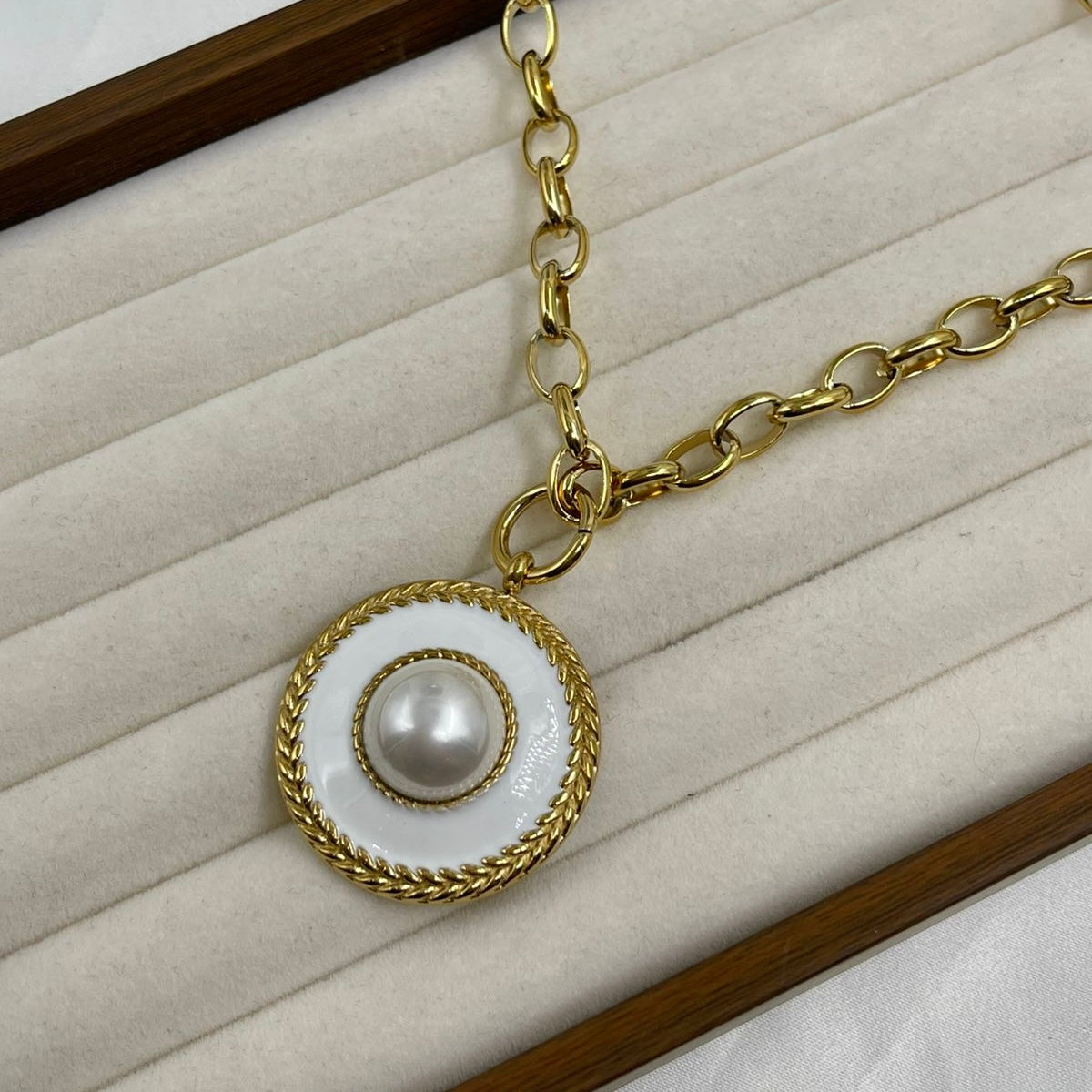 Collar Redondo Perla