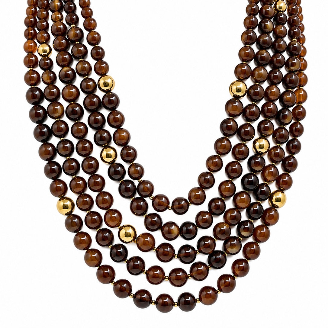 Collar Capas Acrílico