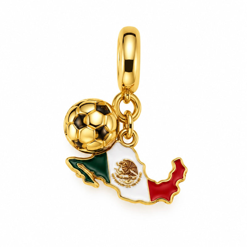 Dije Charm Colgante Banderas
