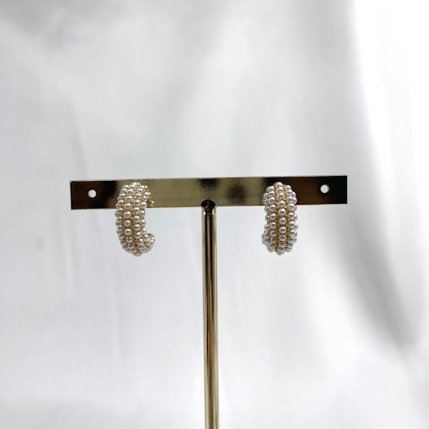 Aretes mini perlitas