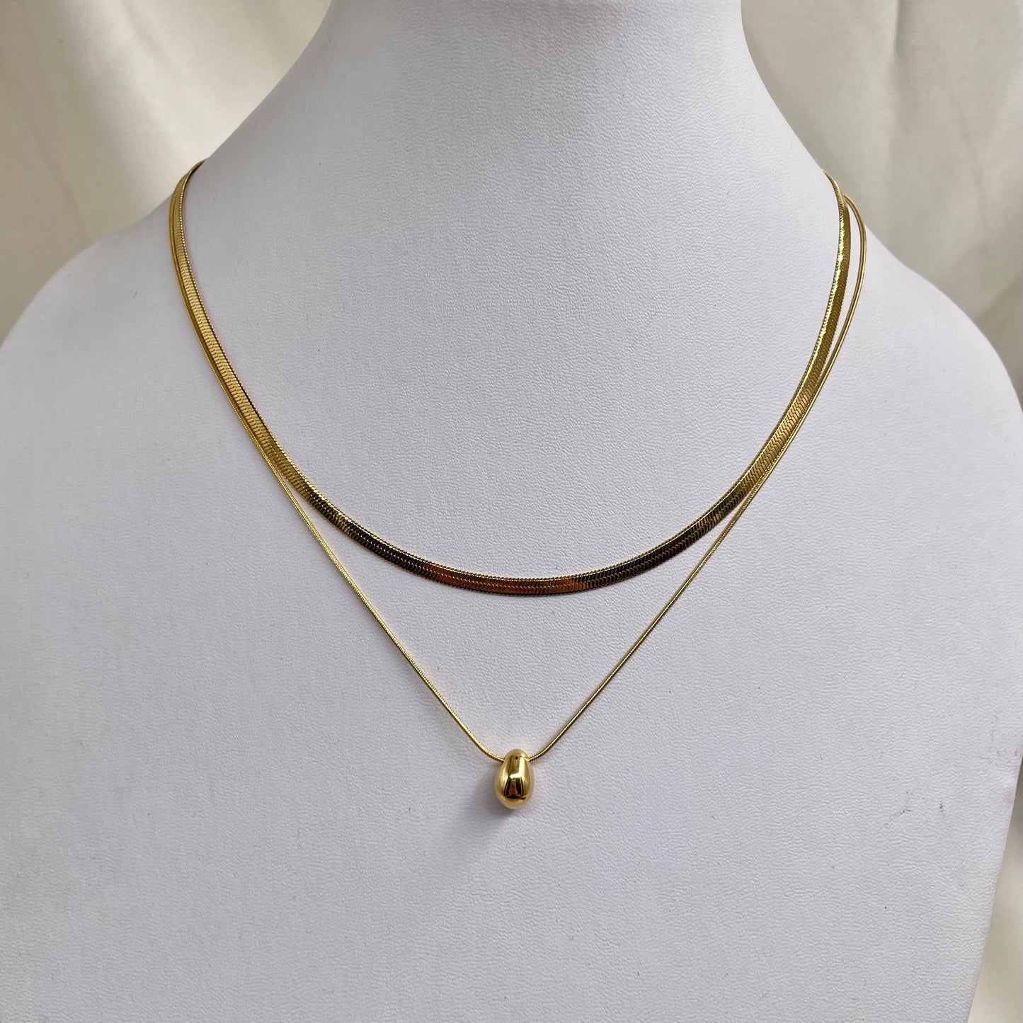 Collar doble Bottega