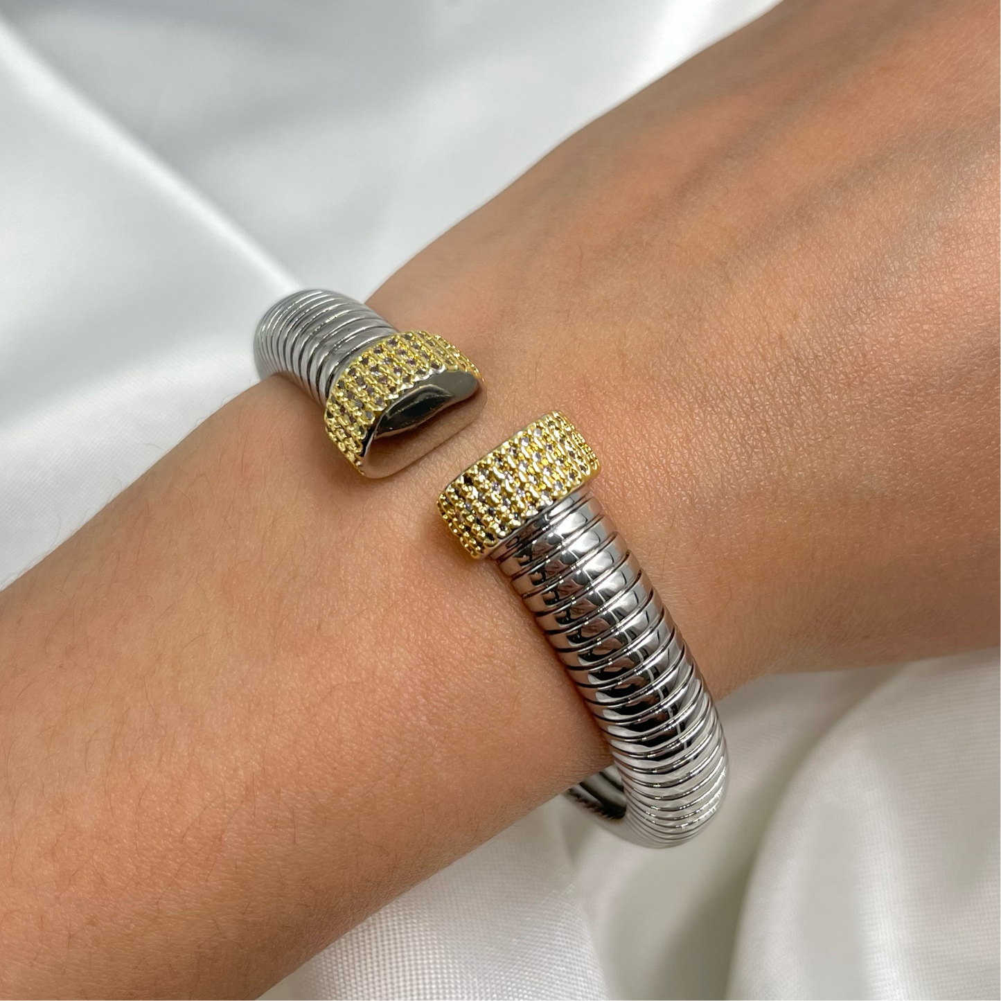 Brazalete serpiente abierta