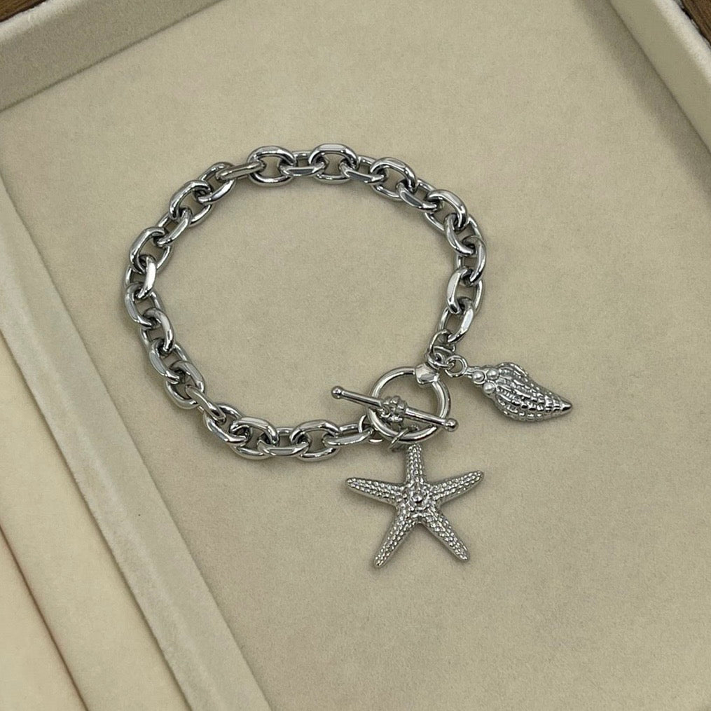 Pulsera Estrella y Concha