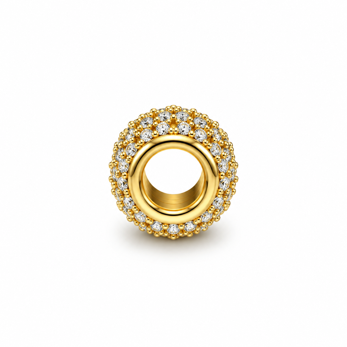 Dije Charm Con Zirconias Grande