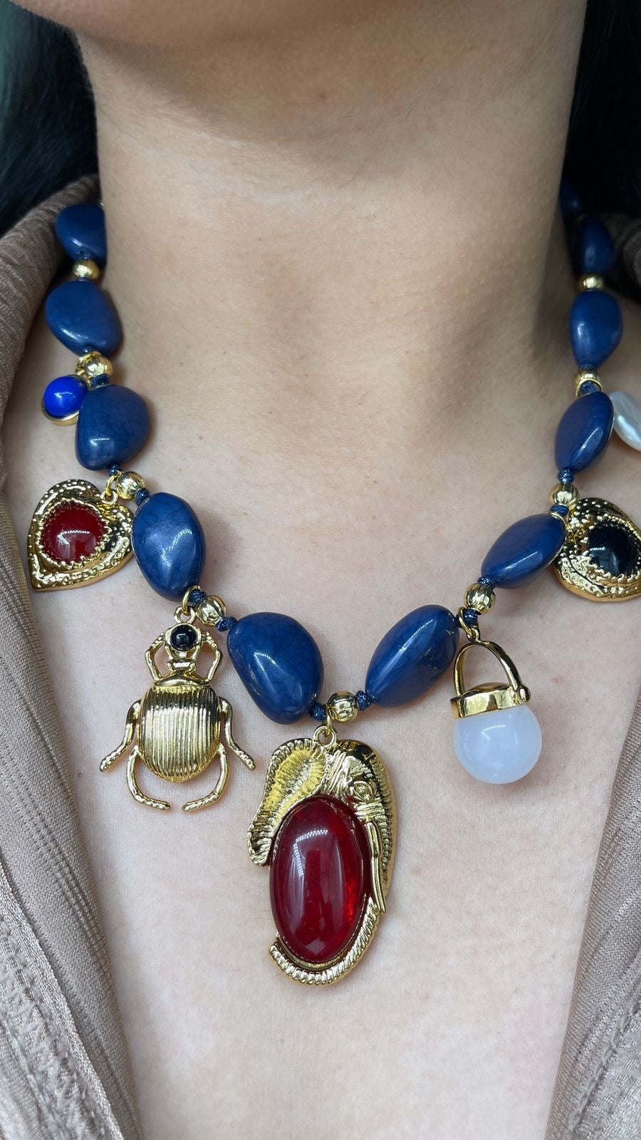 Collar Azul Elefante 🐘