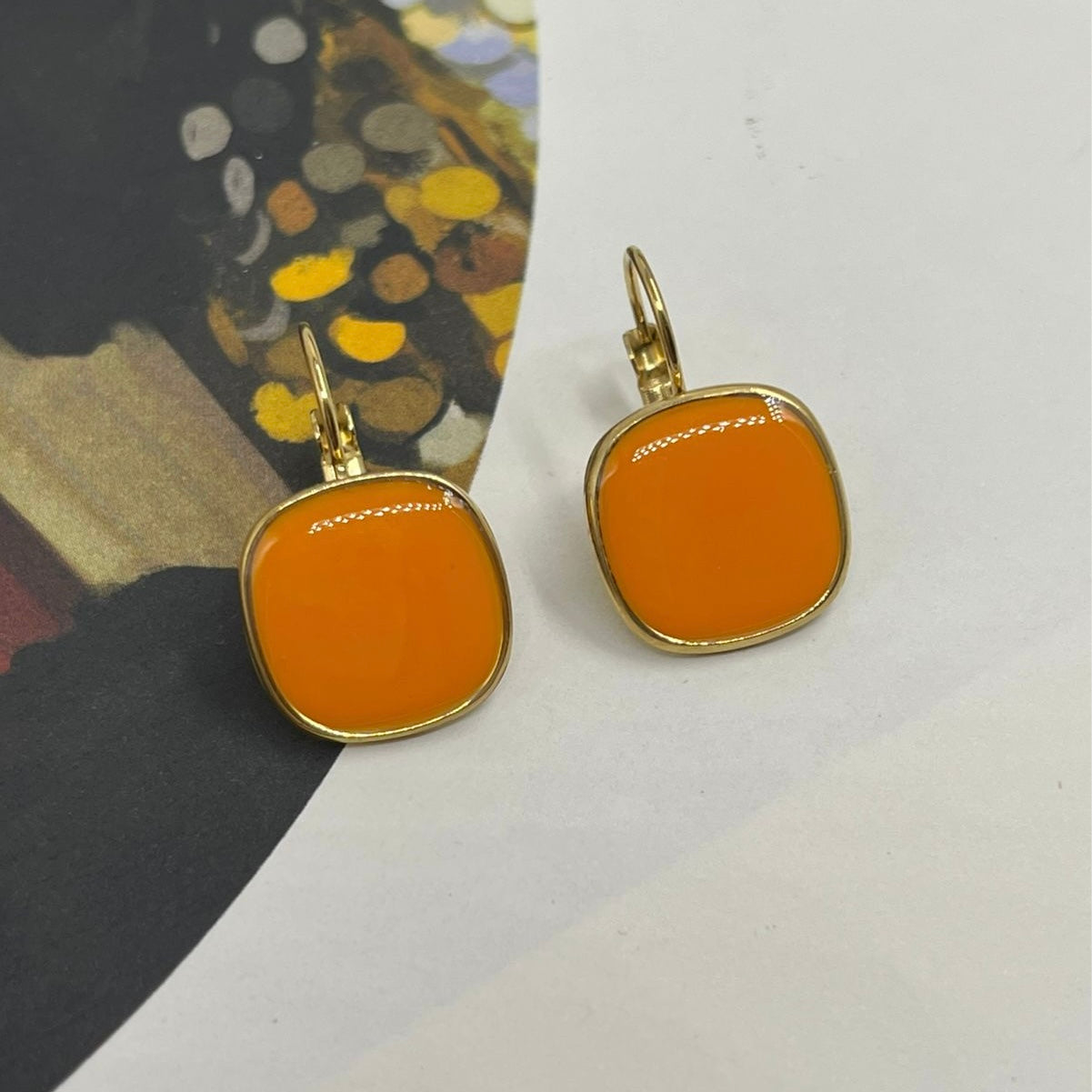 Aretes Cuadro Ligero
