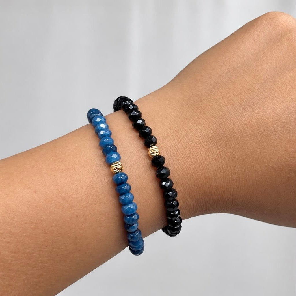 Pulsera Facetado Delgado 6mm