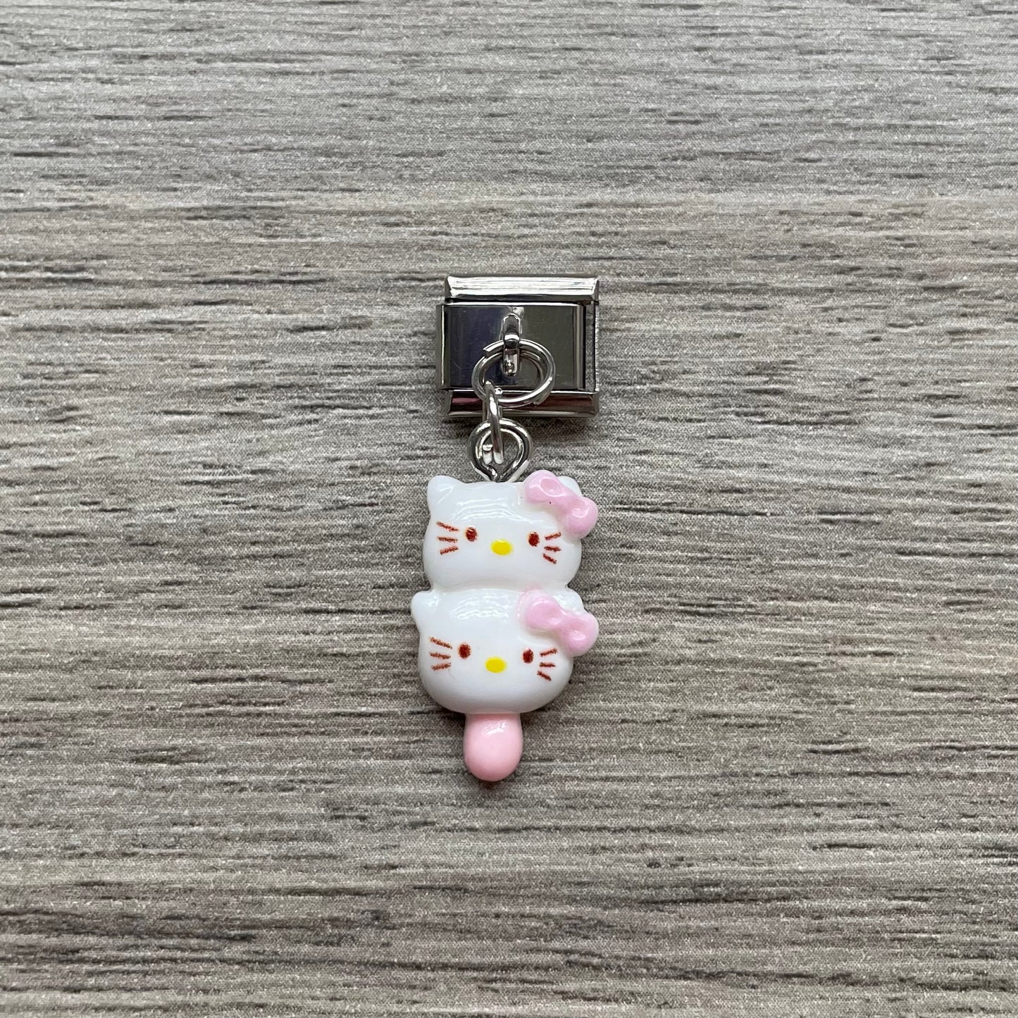 CHARM Colgante Kitty doble
