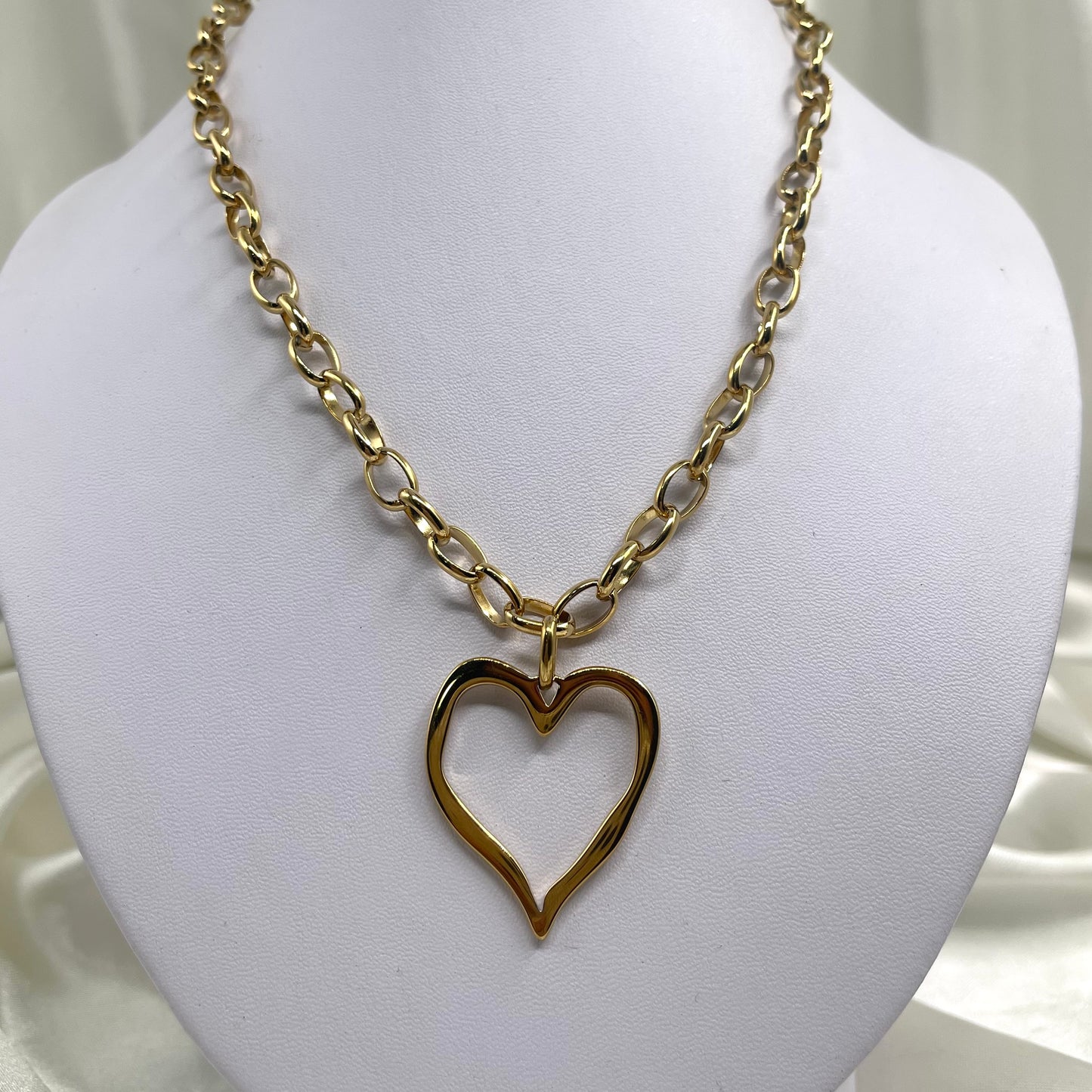Cadena corazón AC
