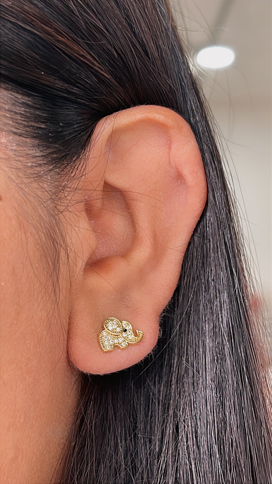 Aretes Poste Elefante 🐘