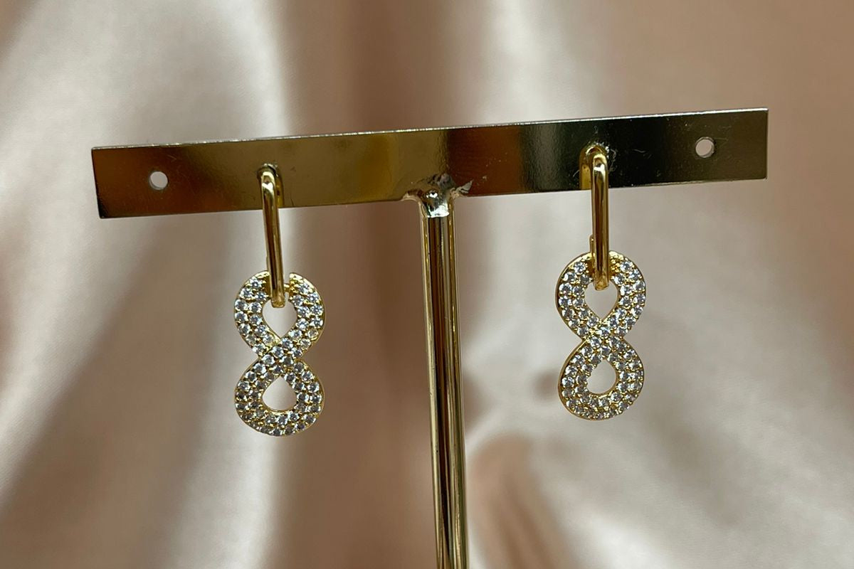 aretes infinito circonia