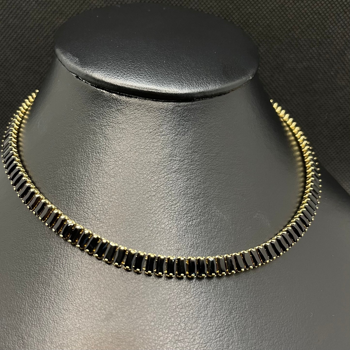 Choker Baguettes Negros