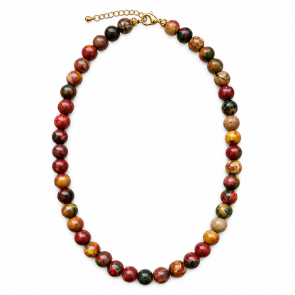 Collar Piedra Natural 8mm