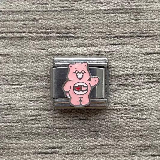 CHARM Osito Cariñosito Rosa