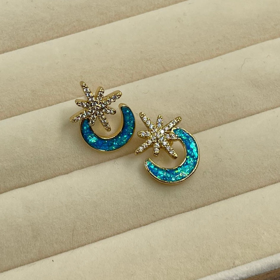 Aretes Luna y Estrella 💫