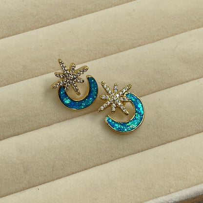 Aretes Luna y Estrella 💫