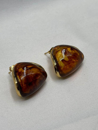 Aretes Triángulo acrílico