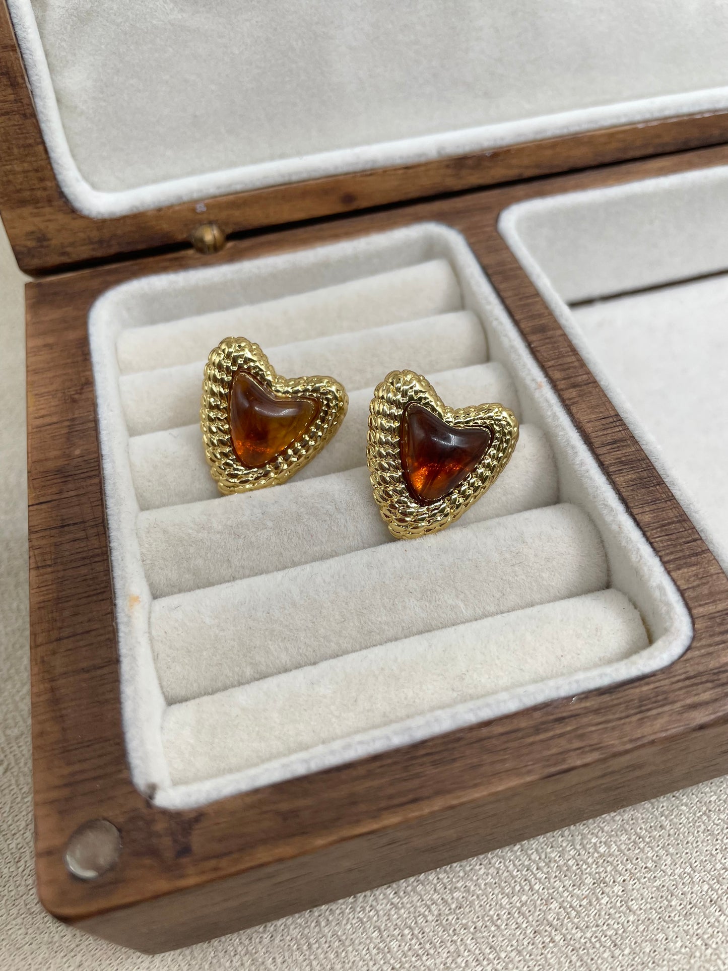 Aretes Corazón