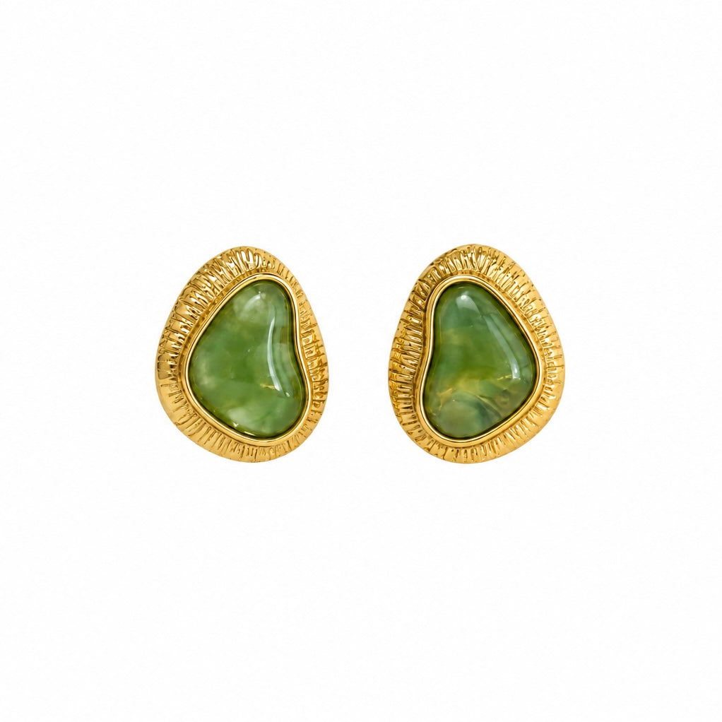 Aretes Acrílico Acero