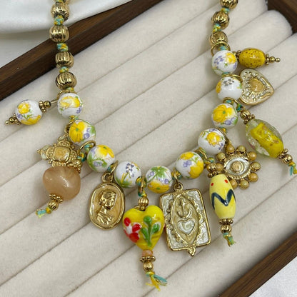 Collar Artesanal con Dijes
