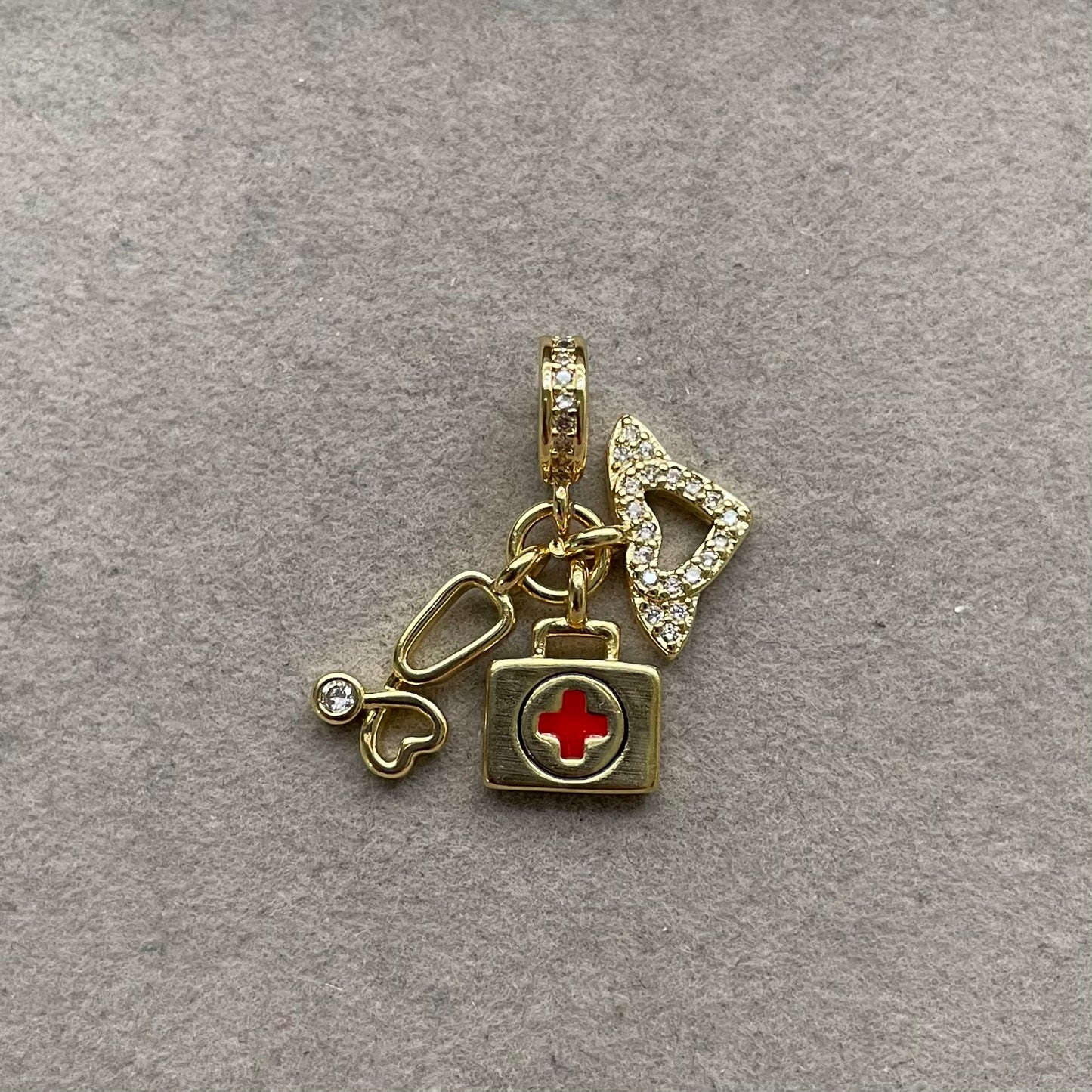 Dije Charm Colgante Médico