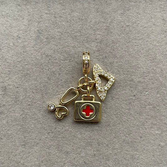 Dije Charm Colgante Médico