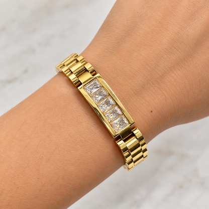 Pulsera Rolex Zirconias